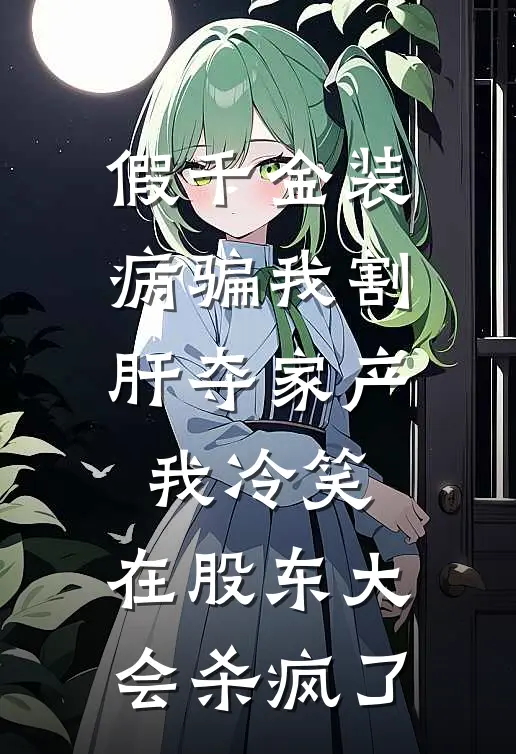 假千金装病骗我割肝夺家产，我冷笑，在股东大会杀疯了
