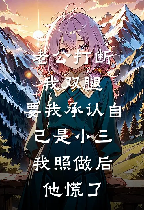 老公打断我双腿，要我承认自己是小三，我照做后他慌了
