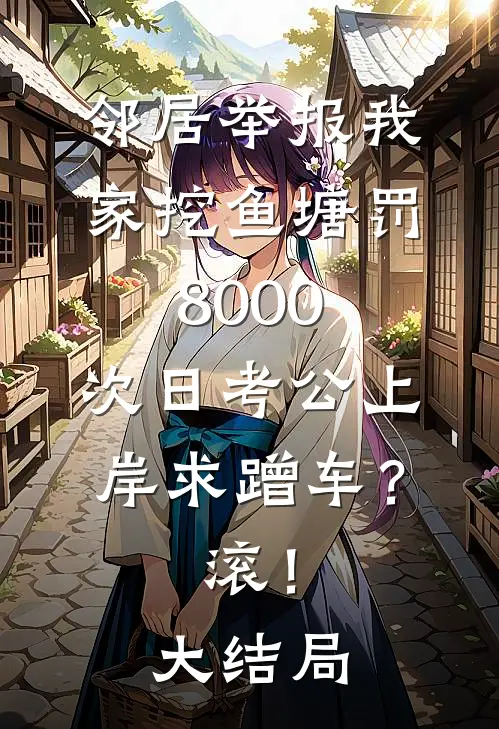 邻居举报我家挖鱼塘罚8000，次日考公上岸求蹭车？滚！大结局