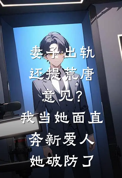 妻子出轨还提荒唐意见？我当她面直奔新爱人，她破防了