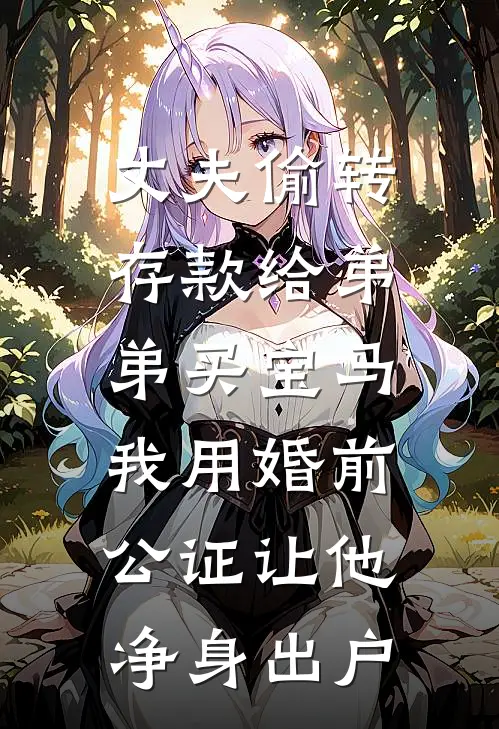 丈夫偷转存款给弟弟买宝马，我用婚前公证让他净身出户