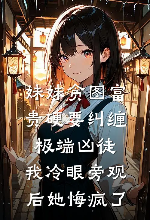 妹妹贪图富贵硬要纠缠极端凶徒，我冷眼旁观后她悔疯了