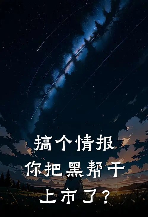 搞个情报，你把黑帮干上市了？