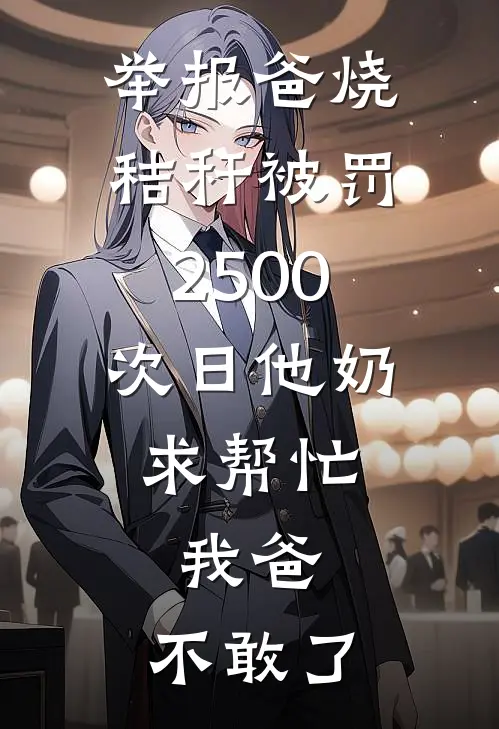 举报爸烧秸秆被罚2500，次日他奶求帮忙，我爸：不敢了