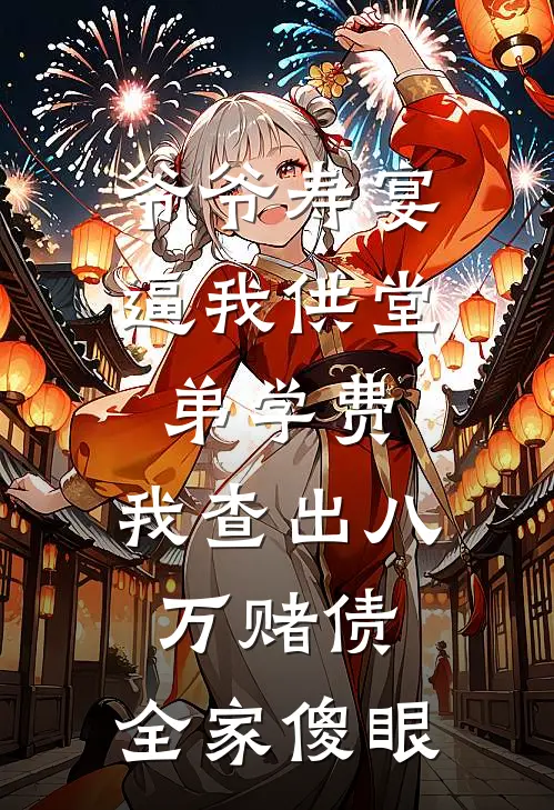 爷爷寿宴逼我供堂弟学费，我查出八万赌债，全家傻眼