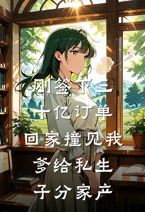 刚签下三十亿订单，回家撞见我爹给私生子分家产
