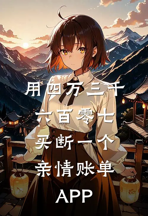 用四万三千六百零七，买断一个亲情账单APP
