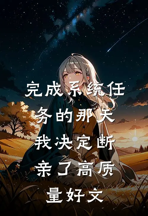 完成系统任务的那天，我决定断亲了高质量好文