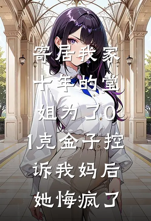 寄居我家十年的堂姐为了0.1克金子控诉我妈后，她悔疯了