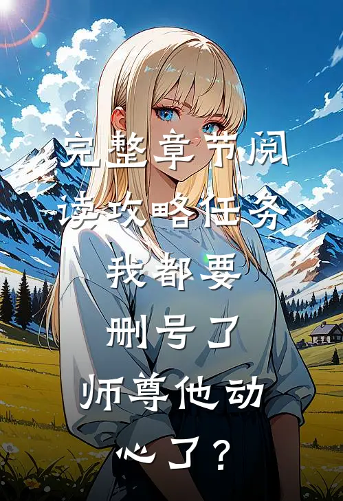 完整章节阅读攻略任务：我都要删号了，师尊他动心了？
