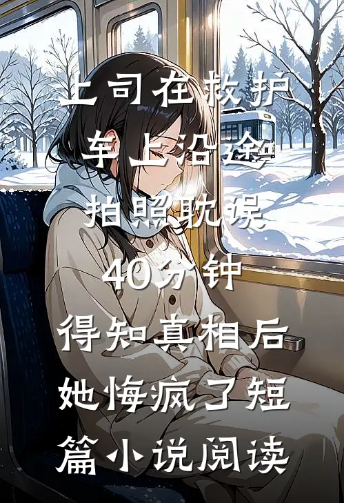 上司在救护车上沿途拍照耽误40分钟，得知真相后她悔疯了短篇小说阅读