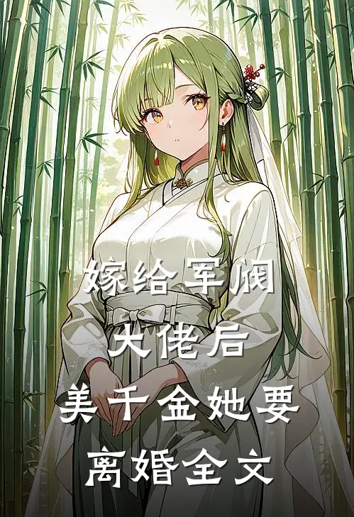 嫁给军阀大佬后，美千金她要离婚全文