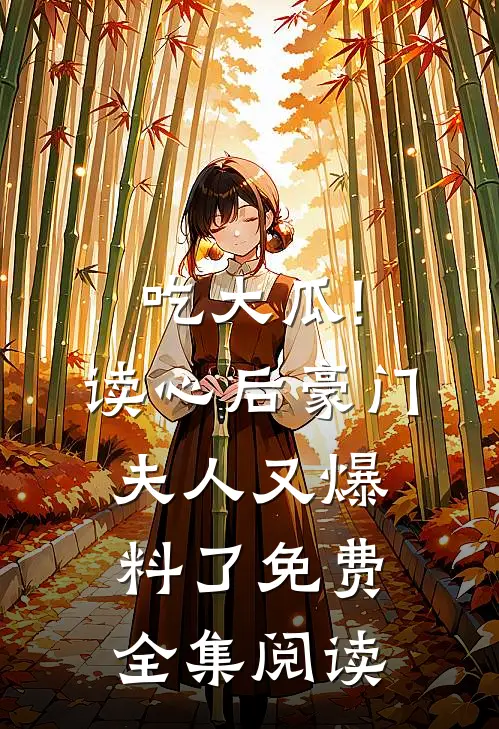 吃大瓜!读心后豪门夫人又爆料了免费全集阅读
