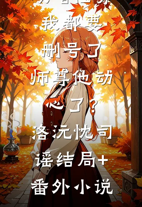 攻略任务：我都要删号了，师尊他动心了？洛沅忱司谣结局+番外小说