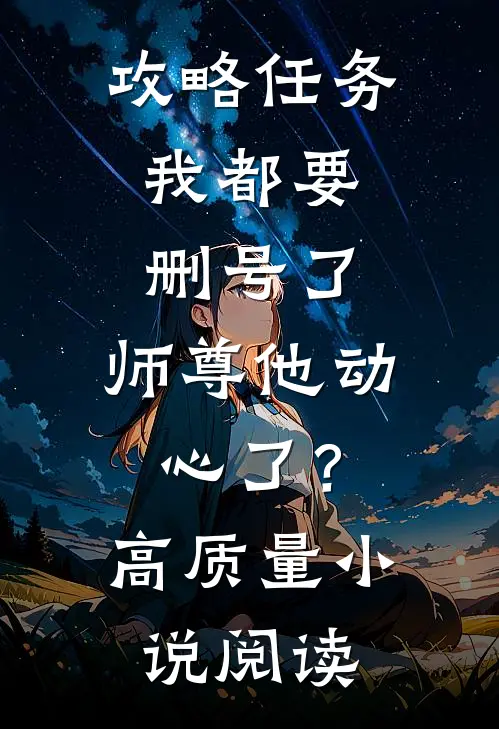 攻略任务：我都要删号了，师尊他动心了？高质量小说阅读