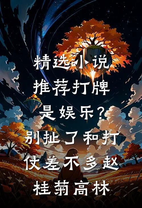 精选小说推荐打牌是娱乐?别扯了,和打仗差不多 赵桂菊、高林