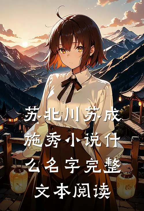 苏北川苏成施秀小说什么名字完整文本阅读