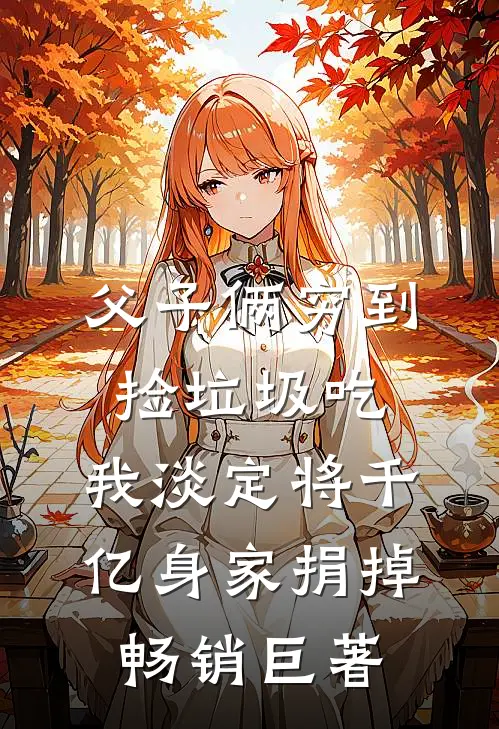 父子俩穷到捡垃圾吃，我淡定将千亿身家捐掉畅销巨著