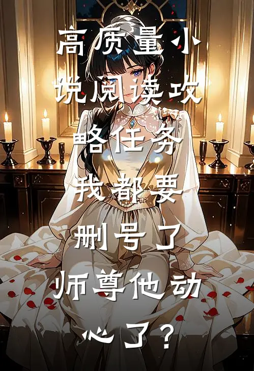 高质量小说阅读攻略任务：我都要删号了，师尊他动心了？