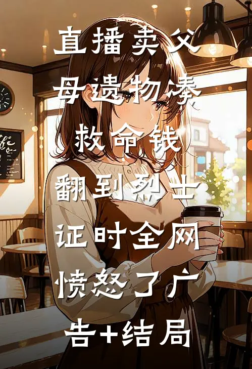 直播卖父母遗物凑救命钱，翻到烈士证时全网愤怒了广告+结局