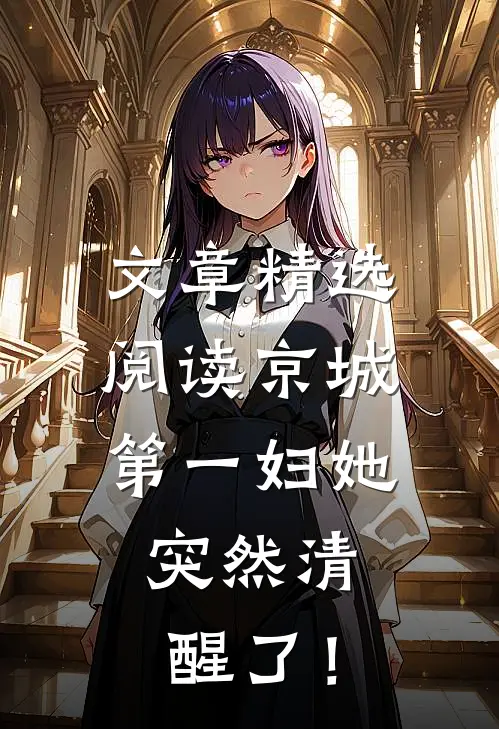 文章精选阅读京城第一妇她，突然清醒了！