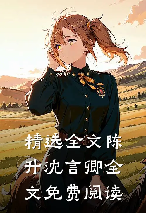 精选全文陈升沈言卿全文免费阅读
