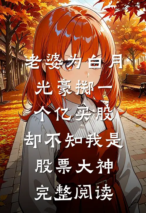 老婆为白月光豪掷一个亿买股，却不知我是股票大神完整阅读