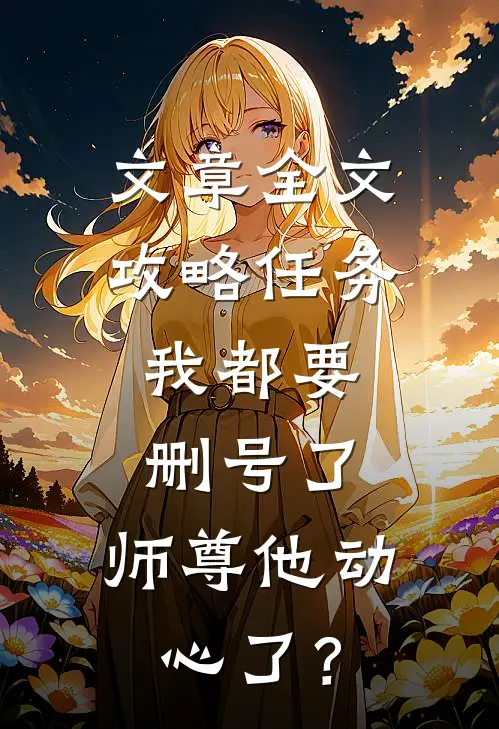 文章全文攻略任务：我都要删号了，师尊他动心了？