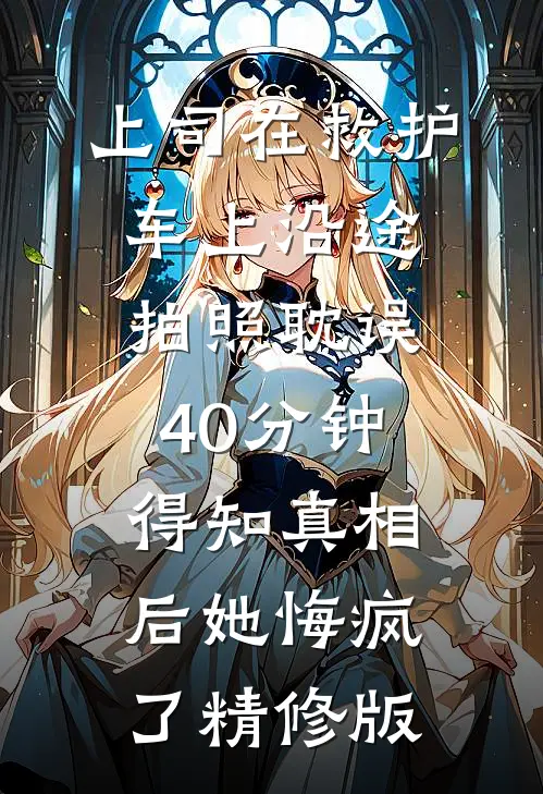 上司在救护车上沿途拍照耽误40分钟，得知真相后她悔疯了精修版