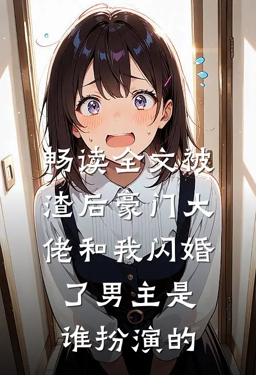 畅读全文被渣后豪门大佬和我闪婚了男主是谁扮演的
