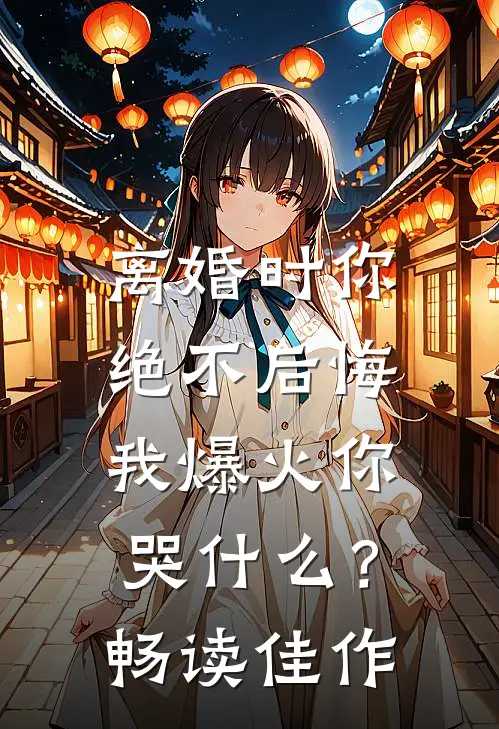 离婚时你绝不后悔，我爆火你哭什么？畅读佳作