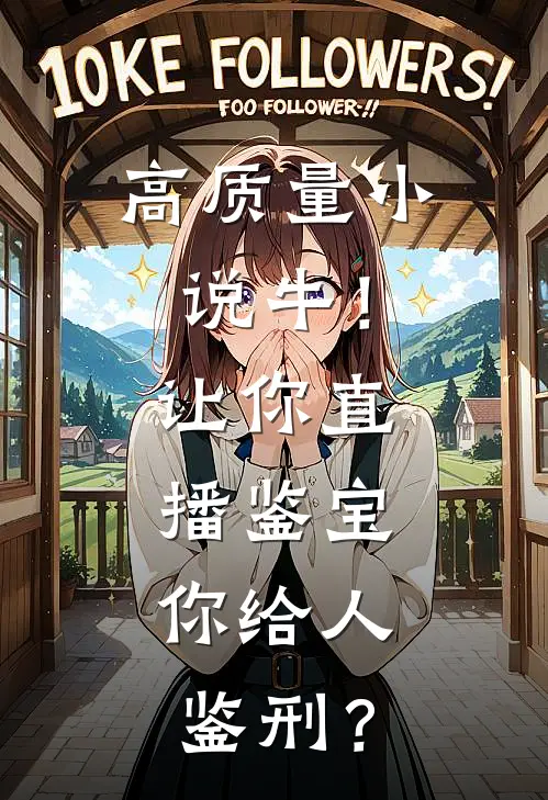 高质量小说牛！让你直播鉴宝，你给人鉴刑？
