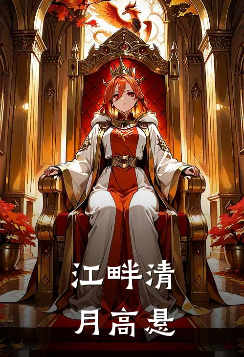 江畔清月高悬
