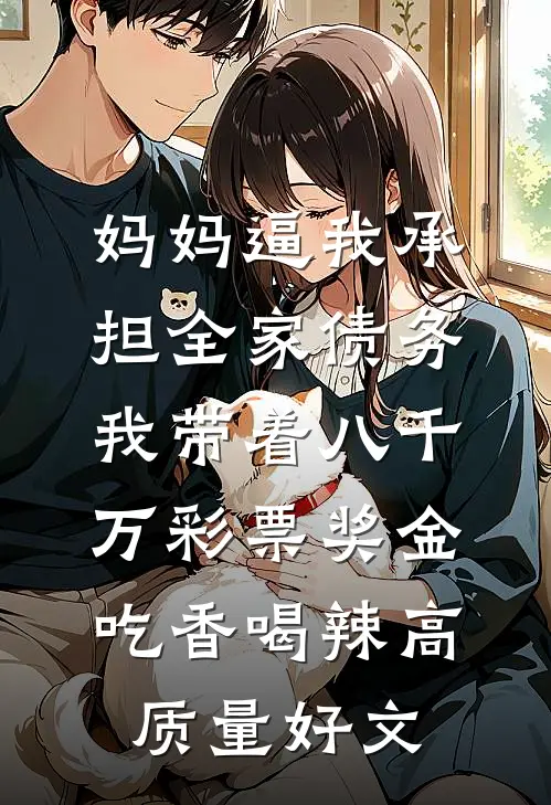妈妈逼我承担全家债务，我带着八千万彩票奖金吃香喝辣高质量好文