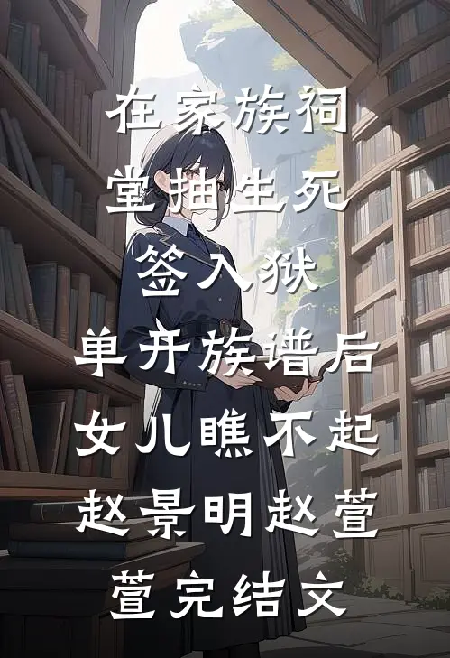在家族祠堂抽生死签入狱，单开族谱后女儿瞧不起赵景明赵萱萱完结文