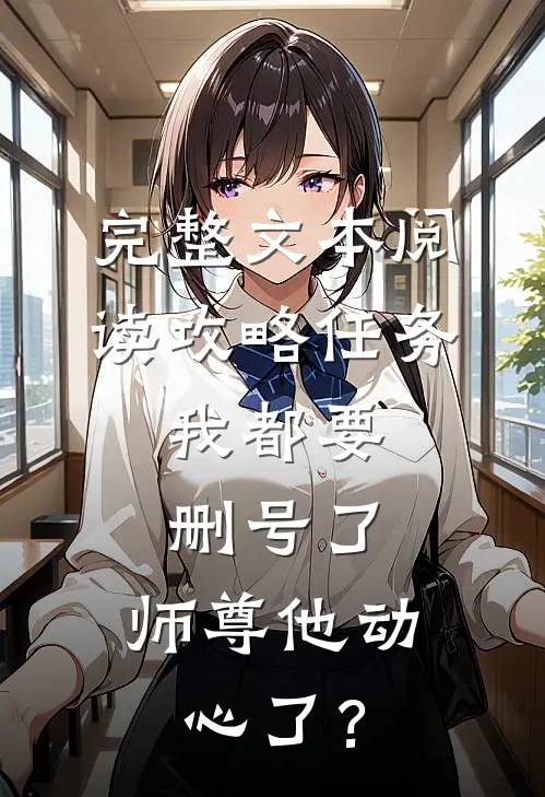 完整文本阅读攻略任务：我都要删号了，师尊他动心了？