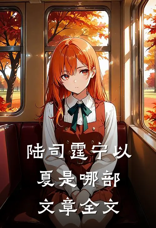陆司霆宁以夏是哪部文章全文