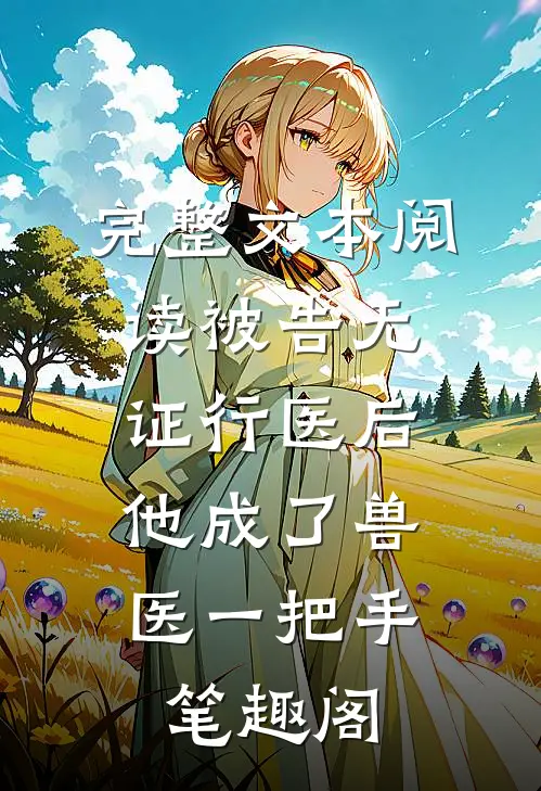 完整文本阅读被告无证行医后,他成了兽医一把手笔趣阁