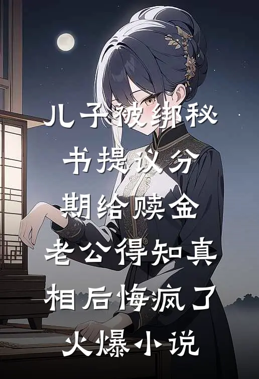 儿子被绑秘书提议分期给赎金，老公得知真相后悔疯了火爆小说