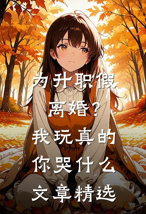 为升职假离婚？我玩真的你哭什么文章精选
