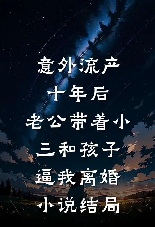 意外流产十年后，老公带着小三和孩子逼我离婚小说结局