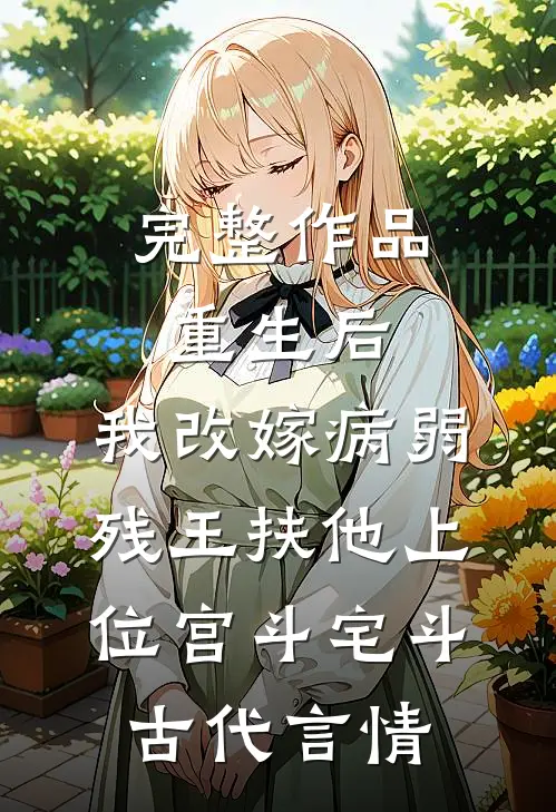 完整作品重生后,我改嫁病弱残王扶他上位 宫斗宅斗 古代言情