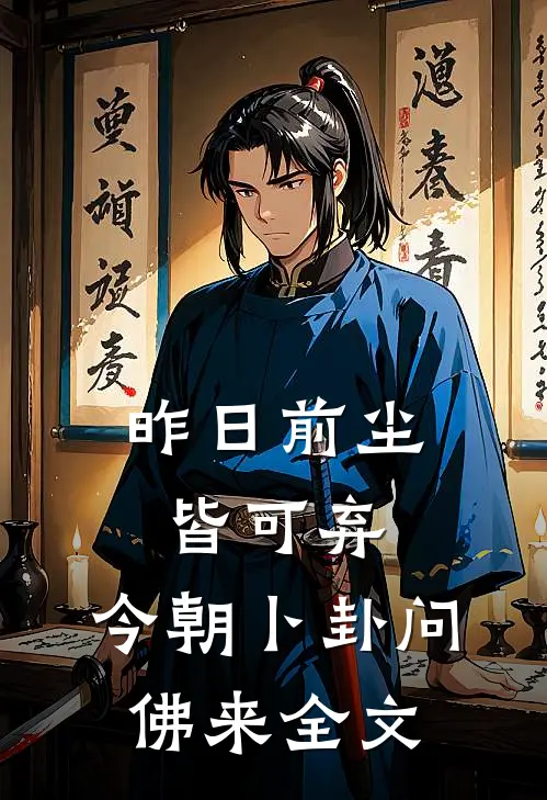 昨日前尘皆可弃，今朝卜卦问佛来全文
