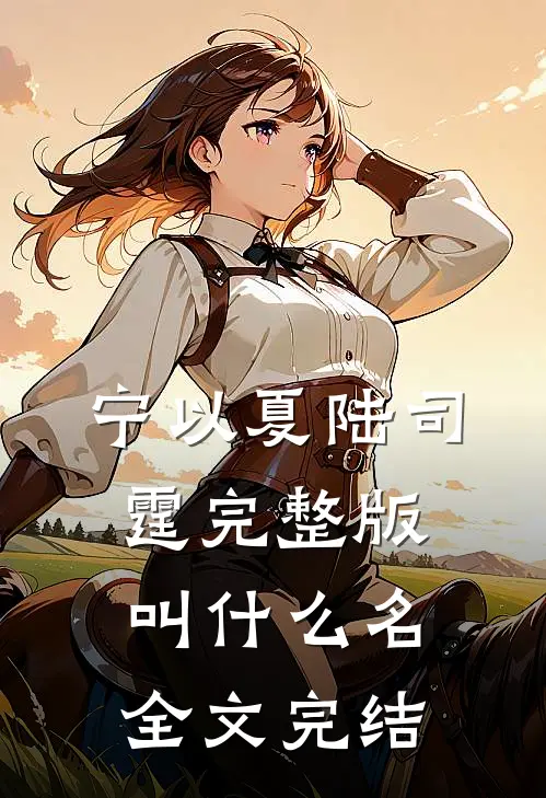 宁以夏陆司霆完整版叫什么名全文完结