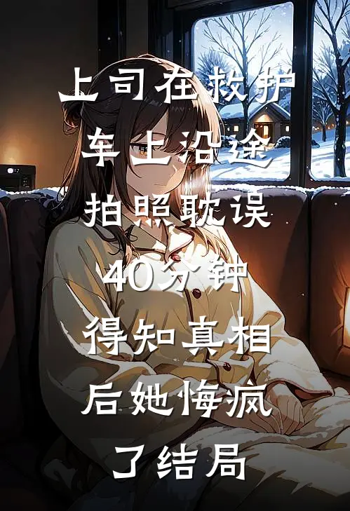 上司在救护车上沿途拍照耽误40分钟，得知真相后她悔疯了结局