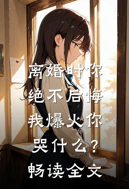 离婚时你绝不后悔，我爆火你哭什么？畅读全文