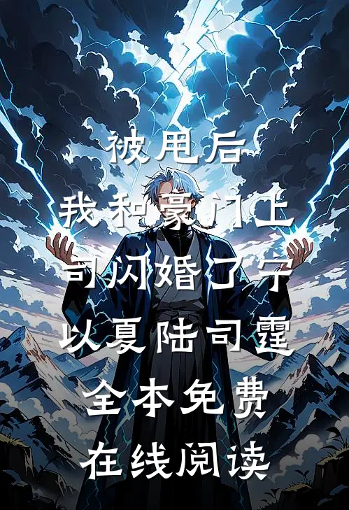 被甩后，我和豪门上司闪婚了(宁以夏陆司霆)全本免费在线阅读