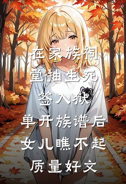 在家族祠堂抽生死签入狱，单开族谱后女儿瞧不起质量好文