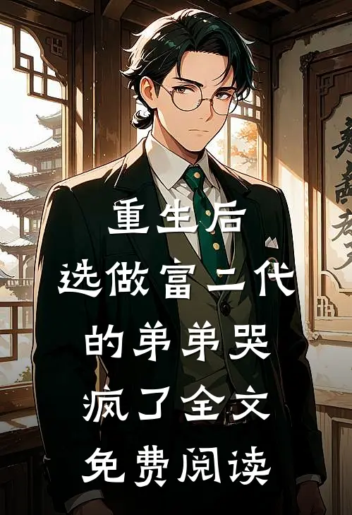 重生后，选做富二代的弟弟哭疯了全文免费阅读