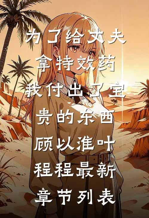 为了给丈夫拿特效药，我付出了宝贵的东西顾以淮叶程程最新章节列表